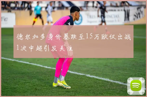德尔加多身价暴跌至15万欧仅出战1次中超引发关注